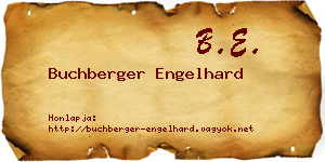 Buchberger Engelhard névjegykártya